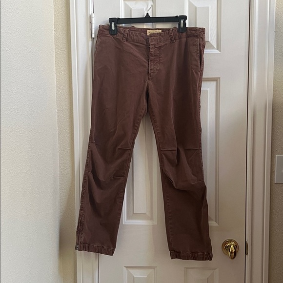 Nili Lotan Henna Cropped Military Pants size 10 - Picture 2 of 9